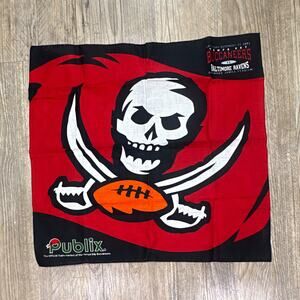 Publix Tampa Bay Buccaneers vs Baltimore Ravens NFL Flag Bandana 12/29/2001